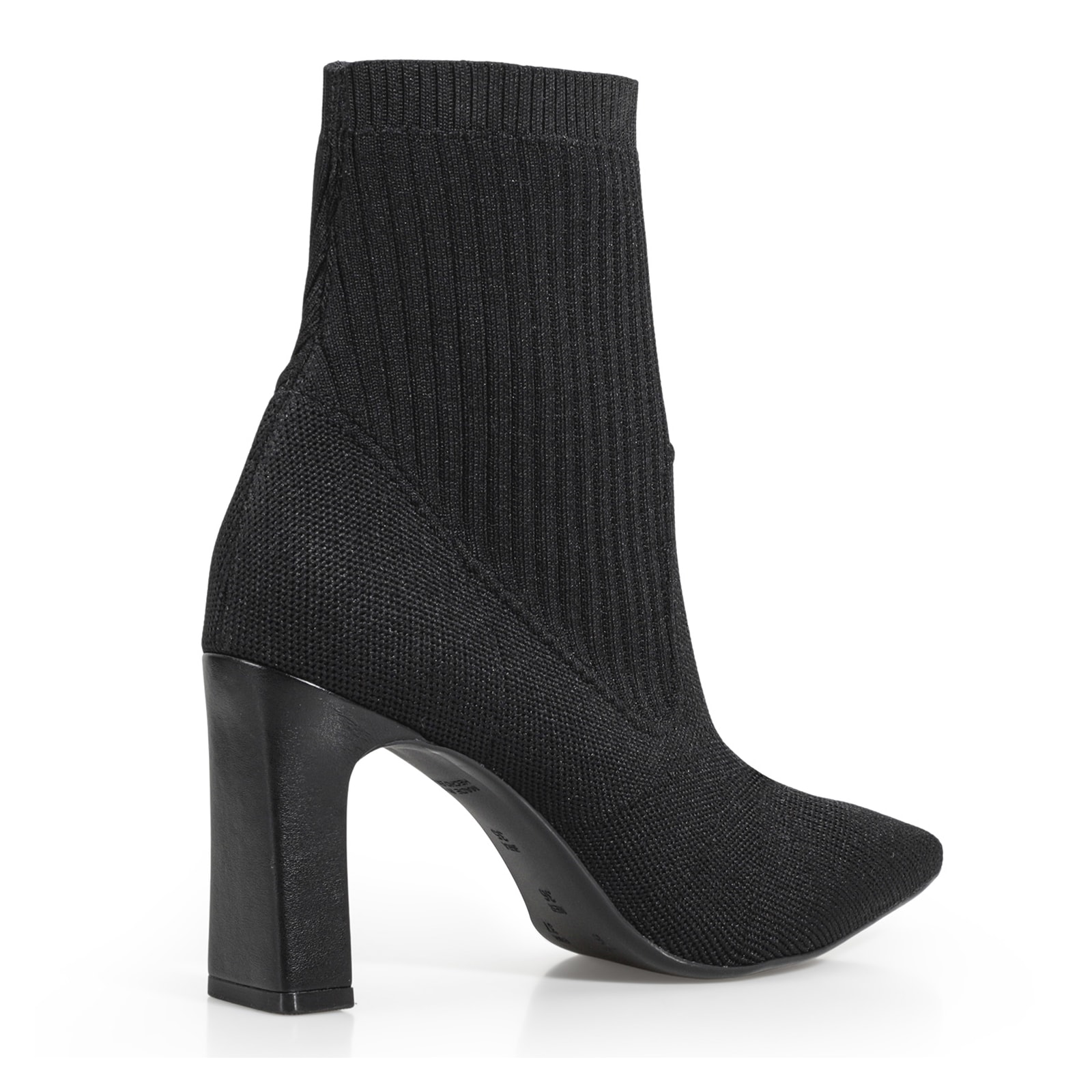 Bota Knit Preto
