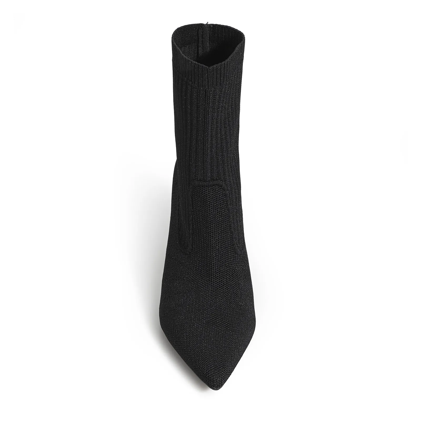 Bota Knit Preto