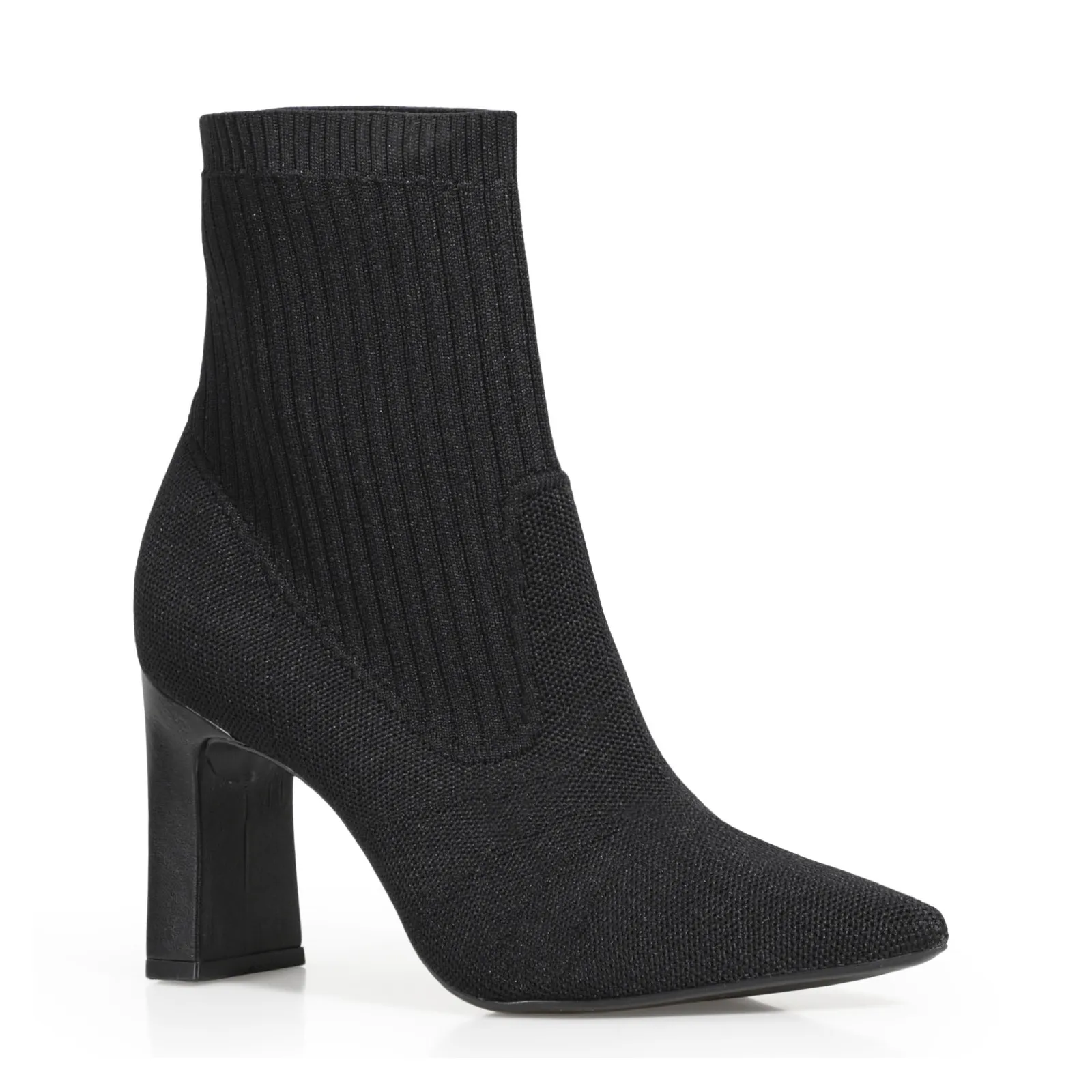 Bota Knit Preto