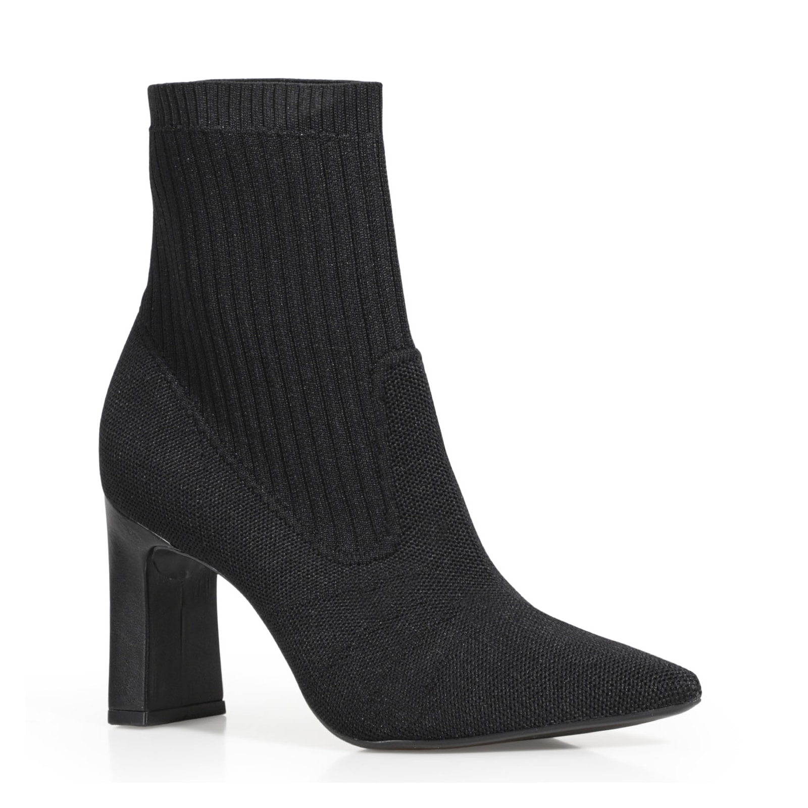 Bota Knit Preto