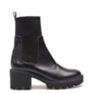 Bota Knitted Couro Preto - imagem 3