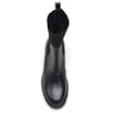 Bota Knitted Couro Preto - imagem 5
