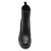 Bota Knitted Couro Preto - imagem 6