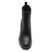 Bota Knitted Couro Preto - imagem 6