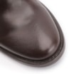 Bota Marrom Cano Baixo Salto Baixo Couro Slouch - imagem 7