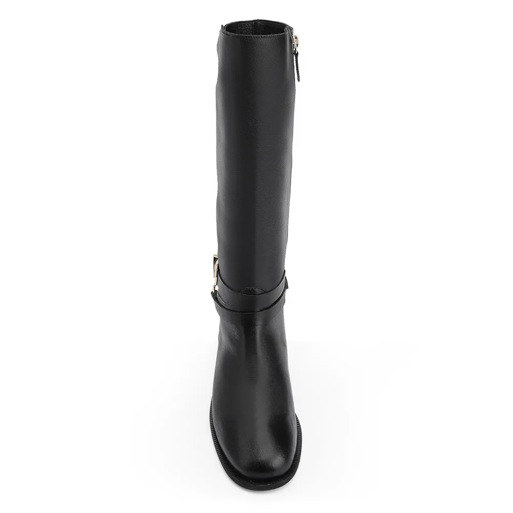 Bota Montaria Couro Preto - imagem 6