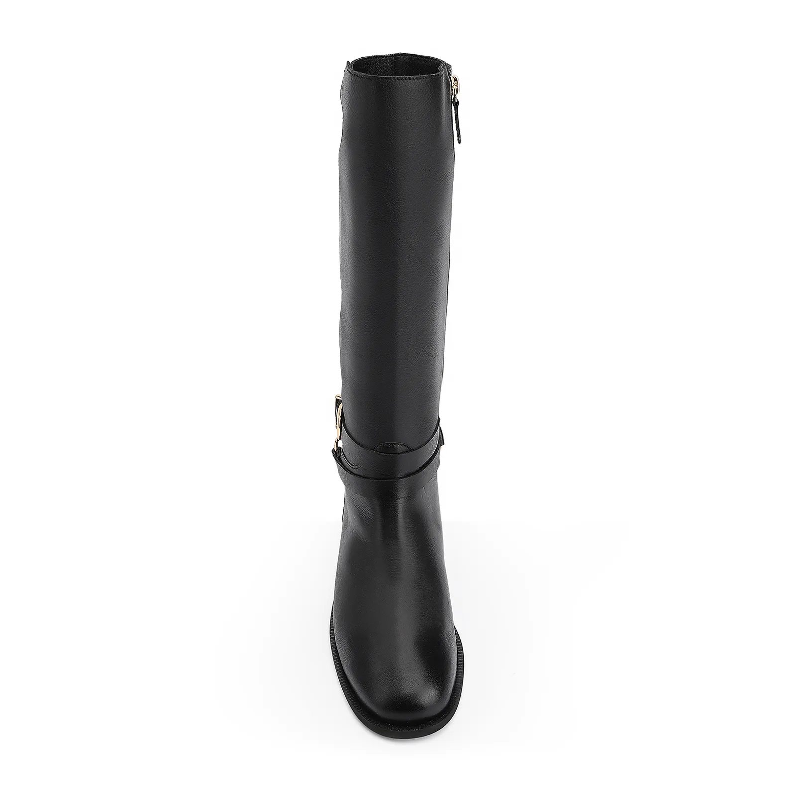 Bota Montaria Couro Preto