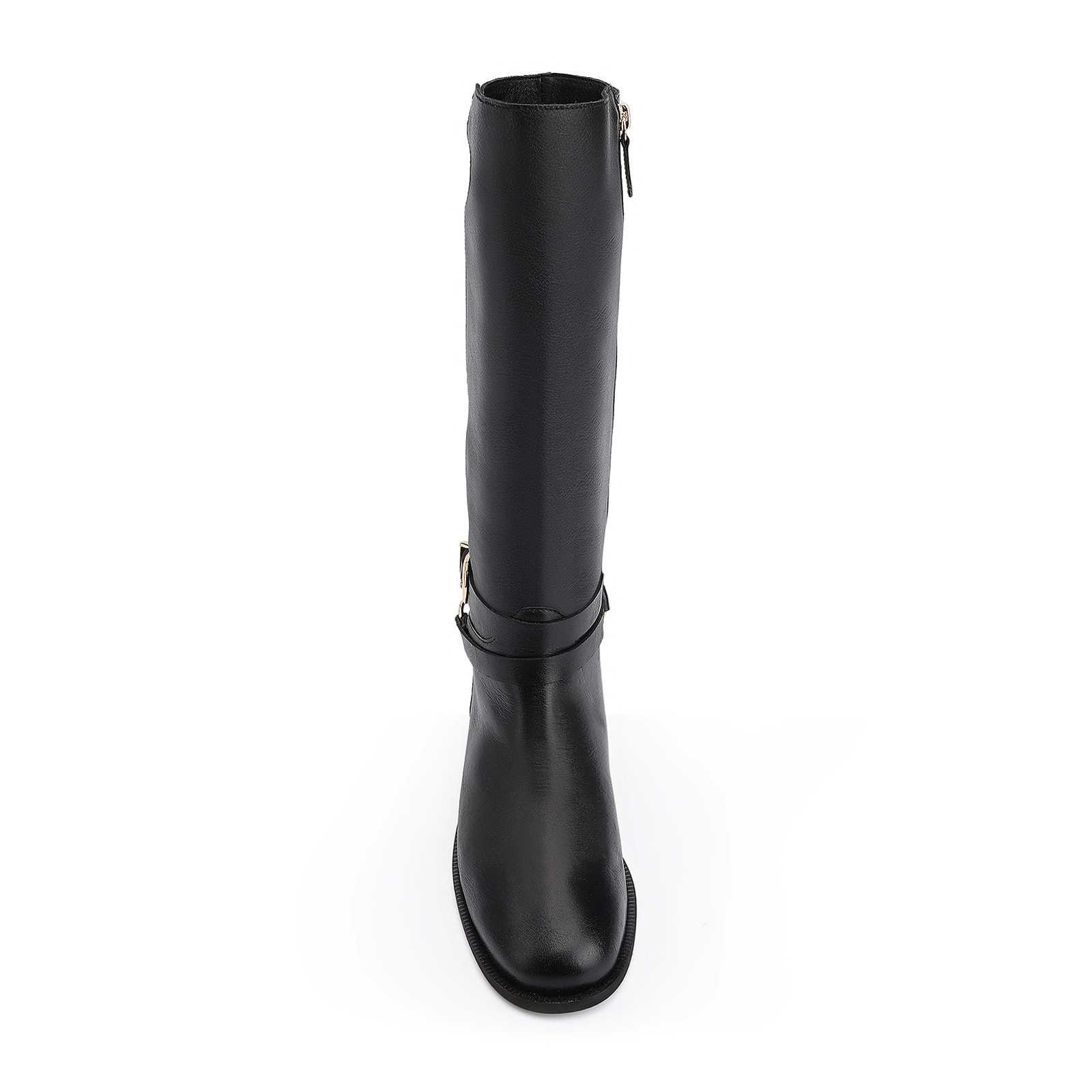 Bota Montaria Couro Preto
