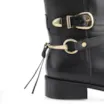 Bota Montaria Couro Preto - imagem 8