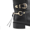 Bota Montaria Couro Preto - imagem 8