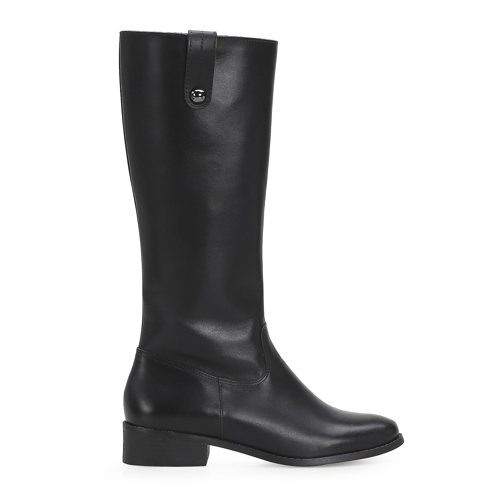 Bota Montaria Couro Preto