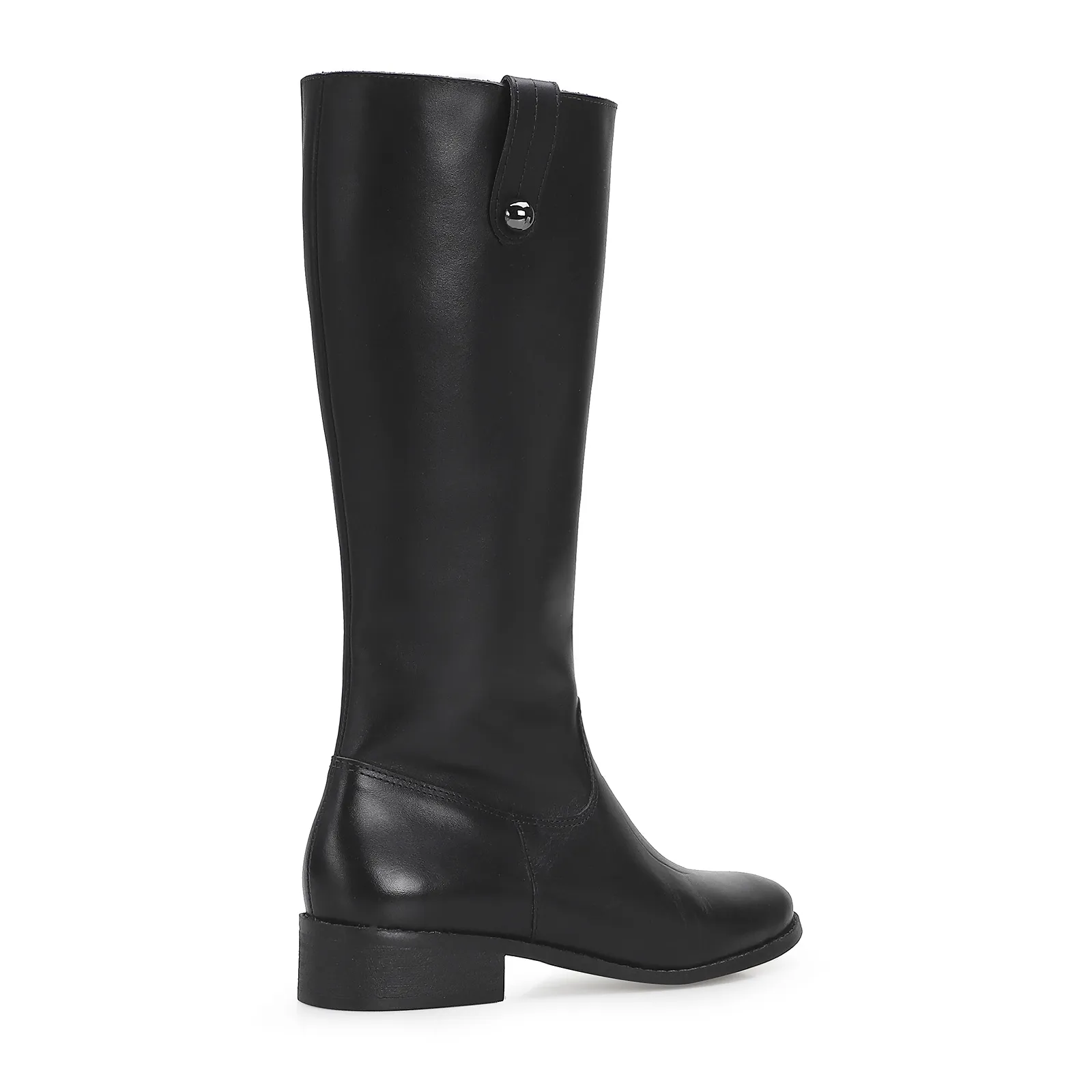 Bota Montaria Couro Preto