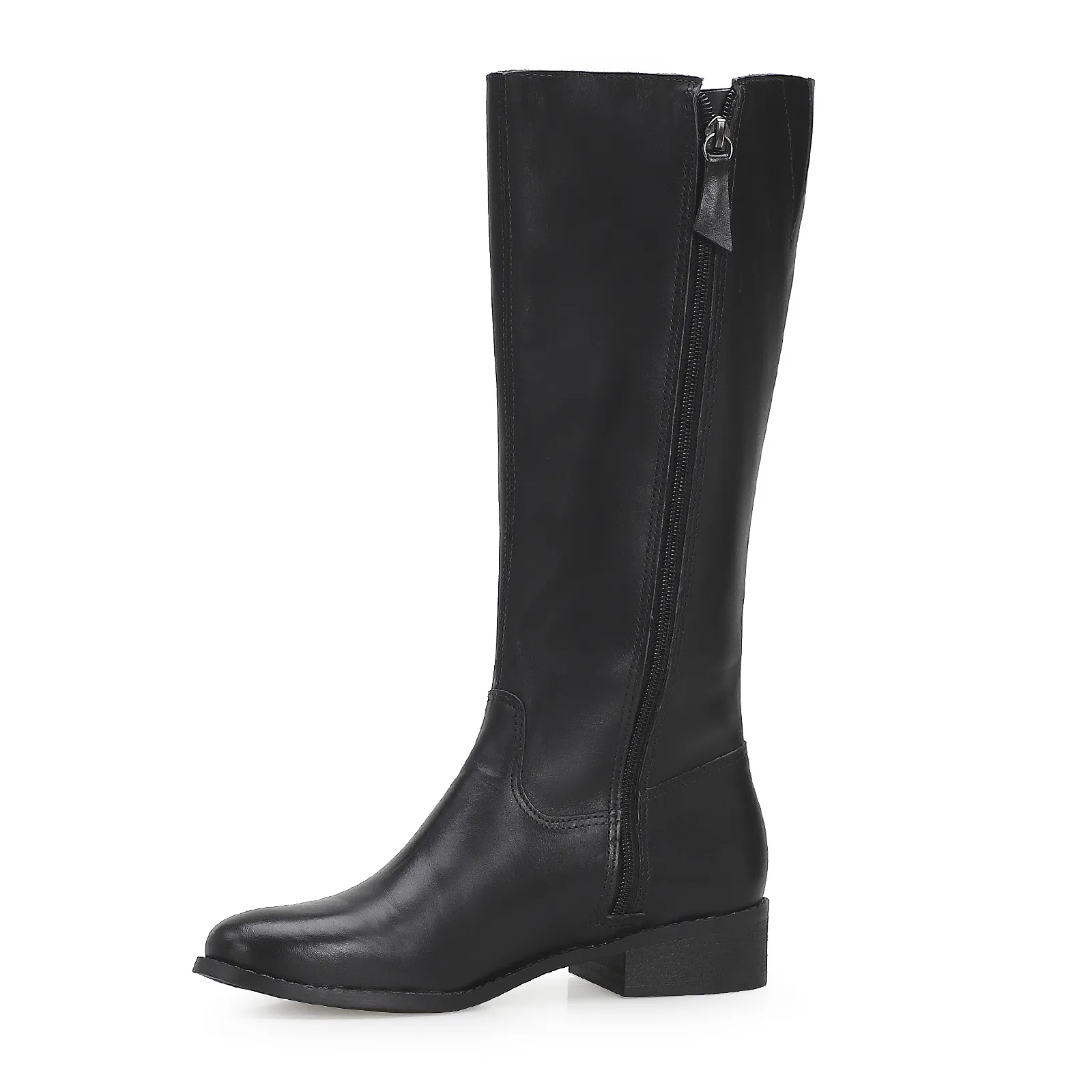 Bota Montaria Couro Preto