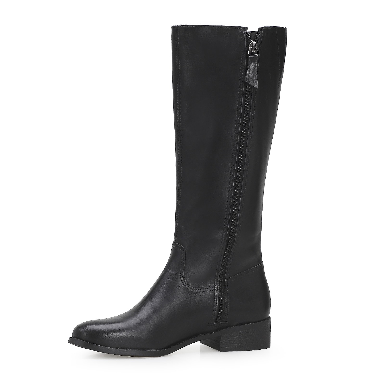 Bota Montaria Couro Preto