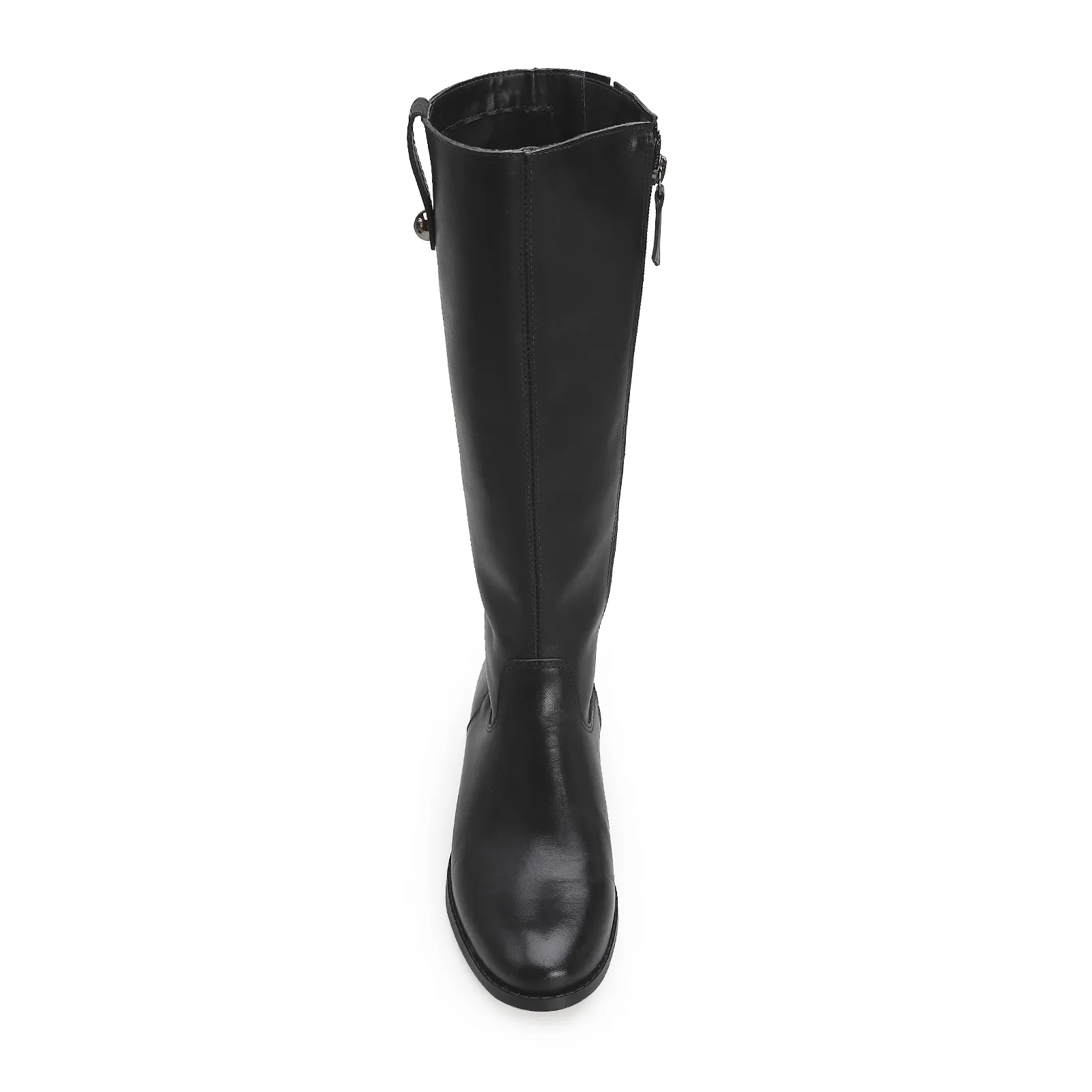 Bota Montaria Couro Preto