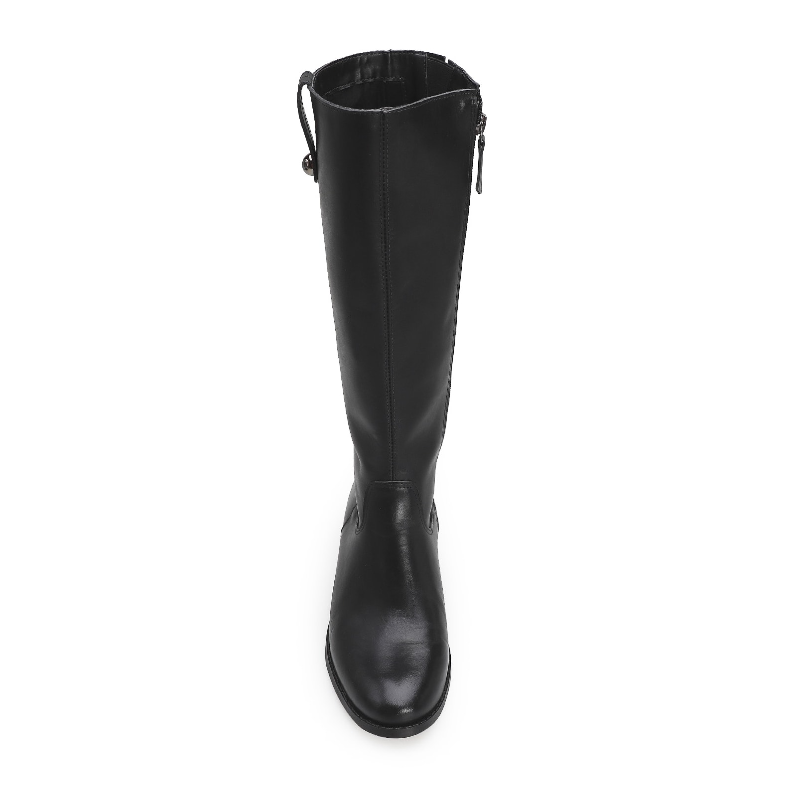 Bota Montaria Couro Preto