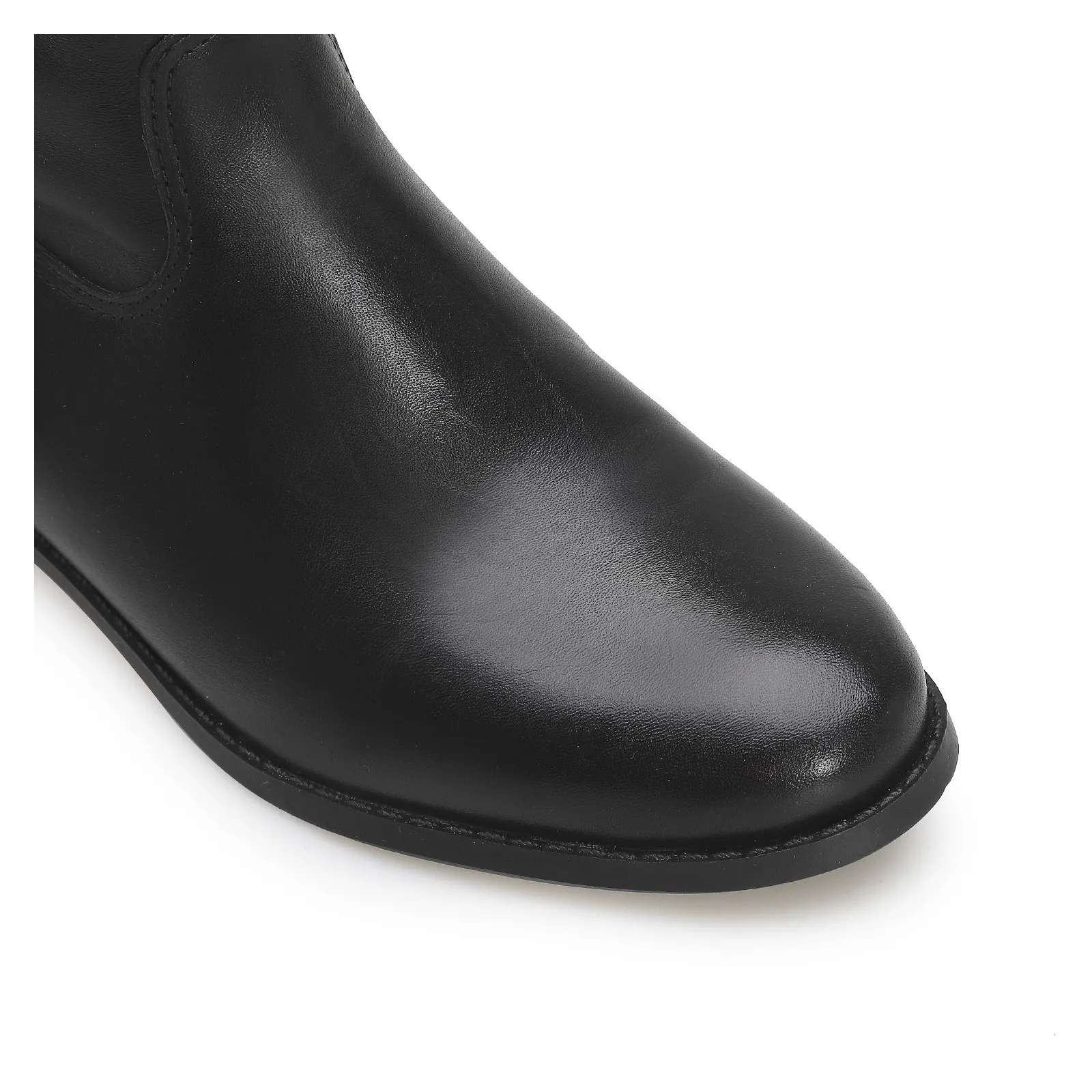 Bota Montaria Couro Preto