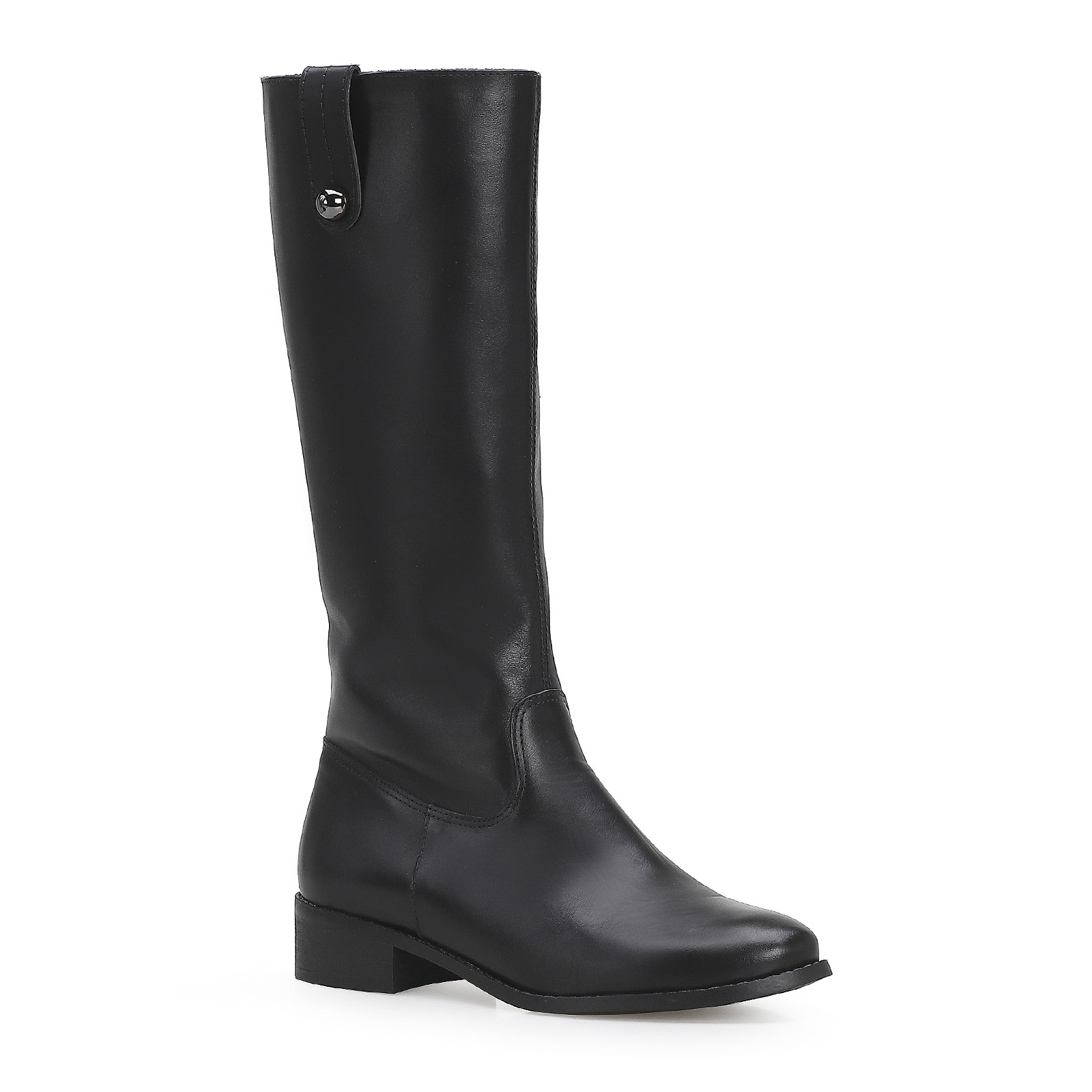 Bota Montaria Couro Preto