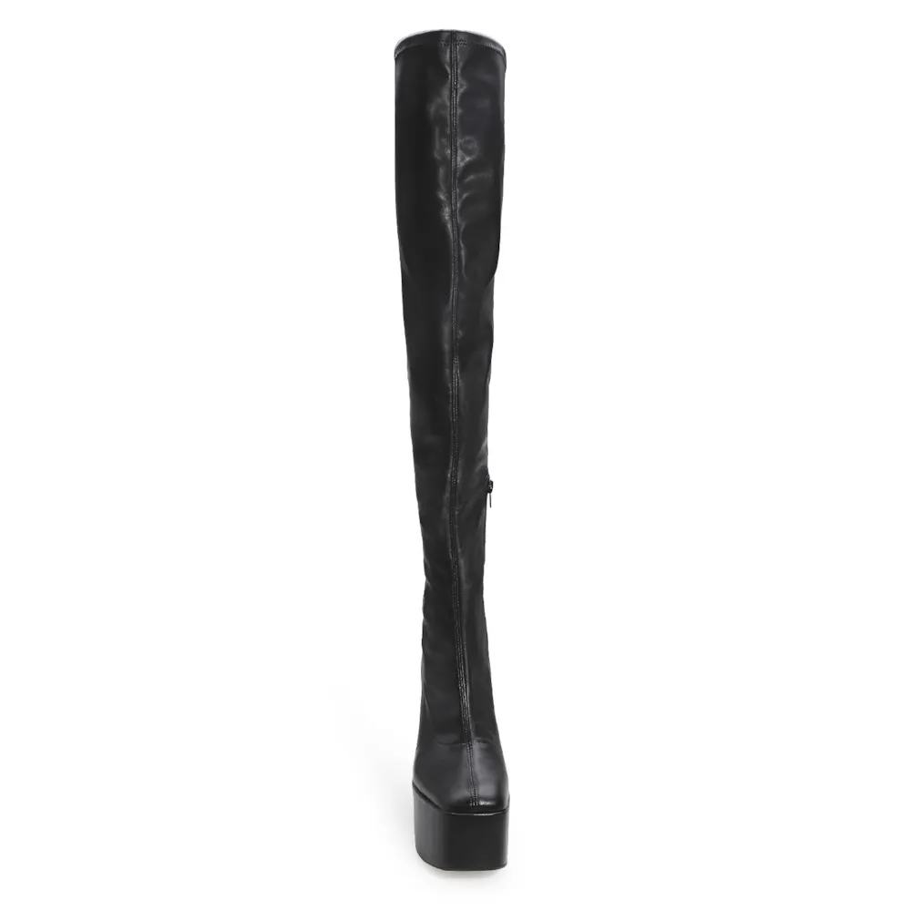 Bota Over The Knee Alt Preto - imagem 5