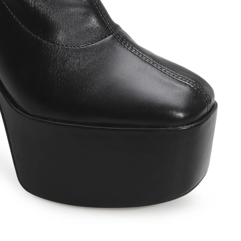 Bota Over The Knee Alt Preto - imagem 6
