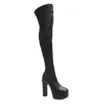 Bota Over The Knee Alt Preto - imagem 1