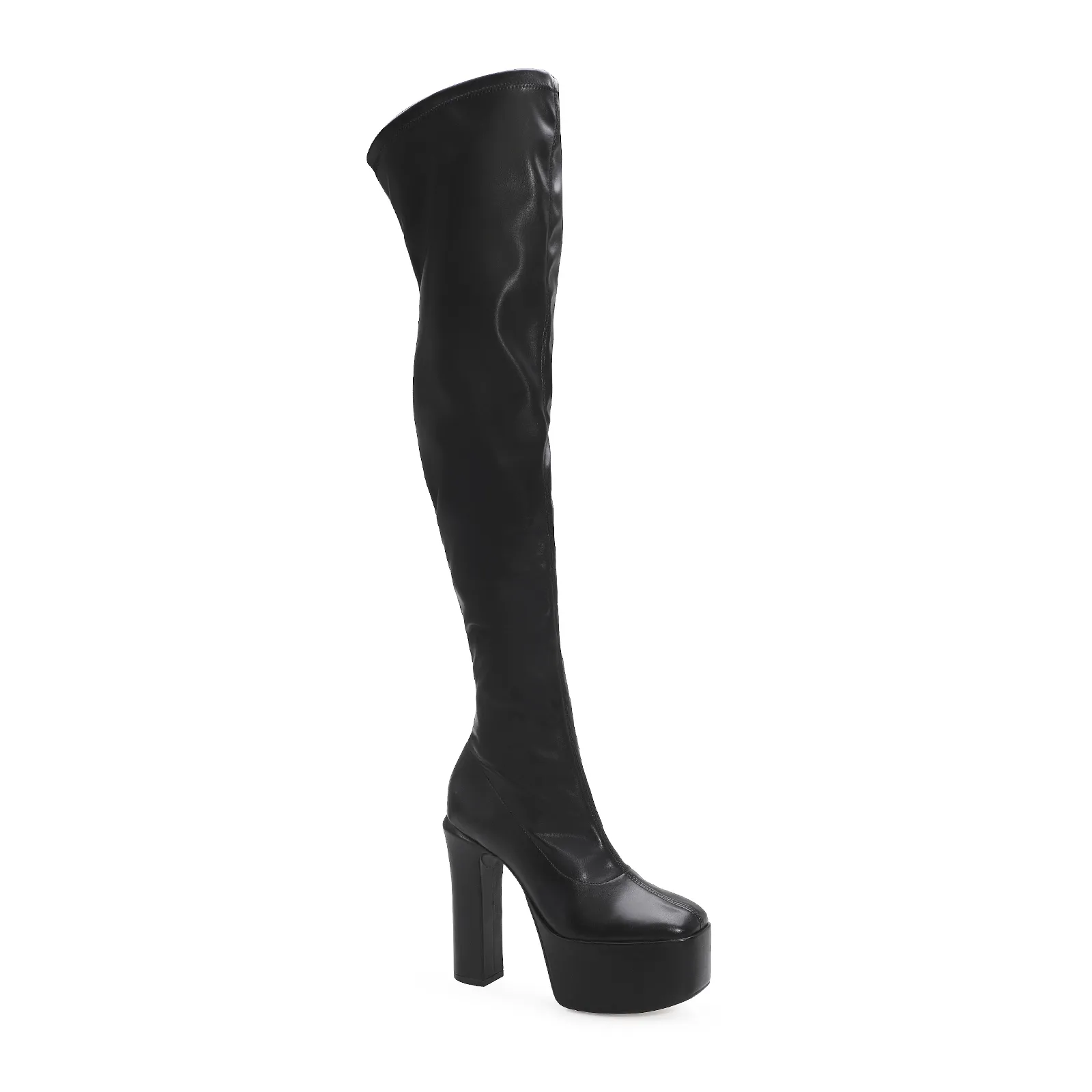 Bota Over The Knee Alt Preto
