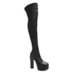 Bota Over The Knee Alt Preto - imagem 1