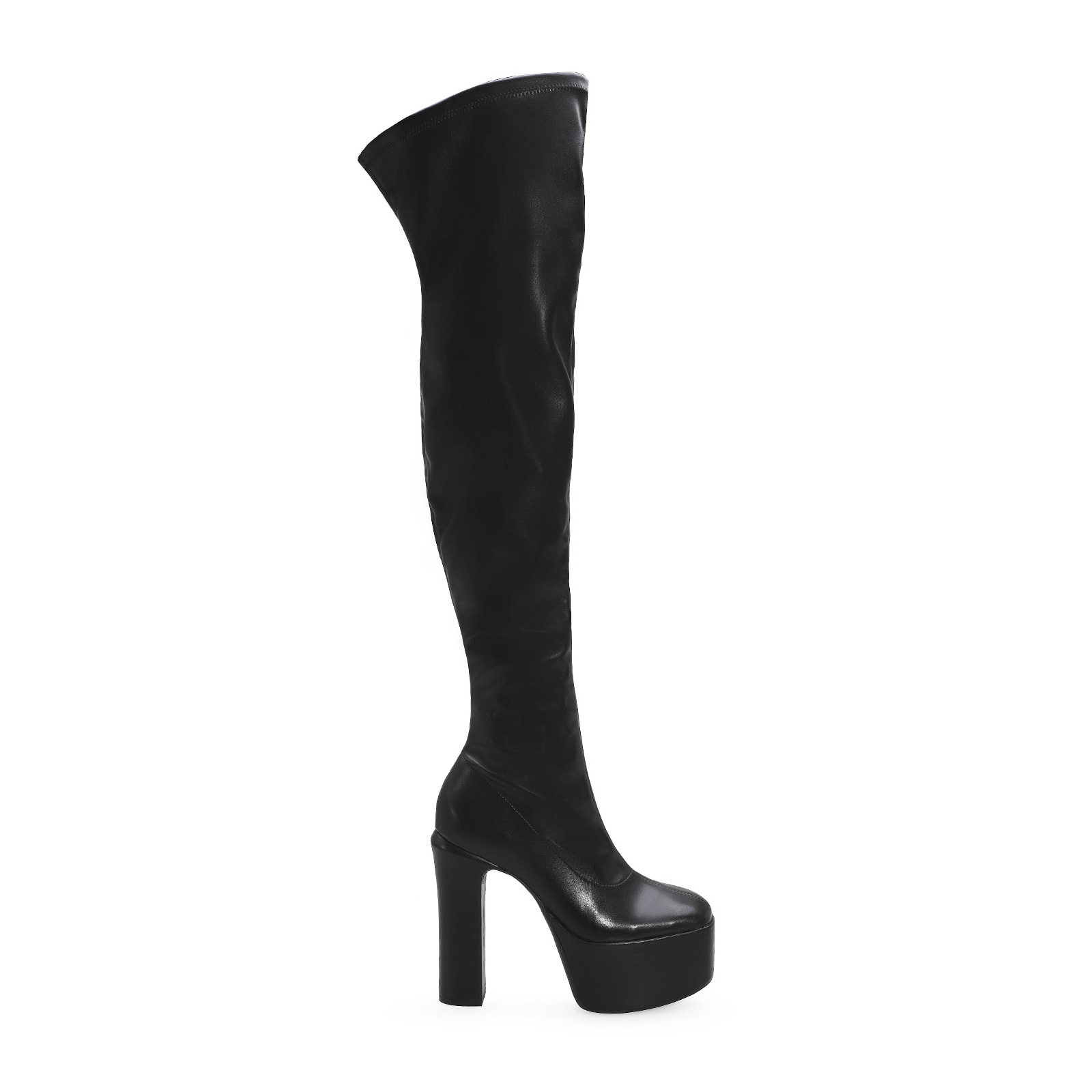 Bota Over The Knee Alt Preto