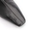 Bota Preta Cano Alto Salto Alto Couro Alto Slouch - imagem 7