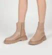Bota Tratorada Couro Bege - imagem 2