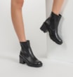 Bota Tratorada Couro Preto - imagem 2