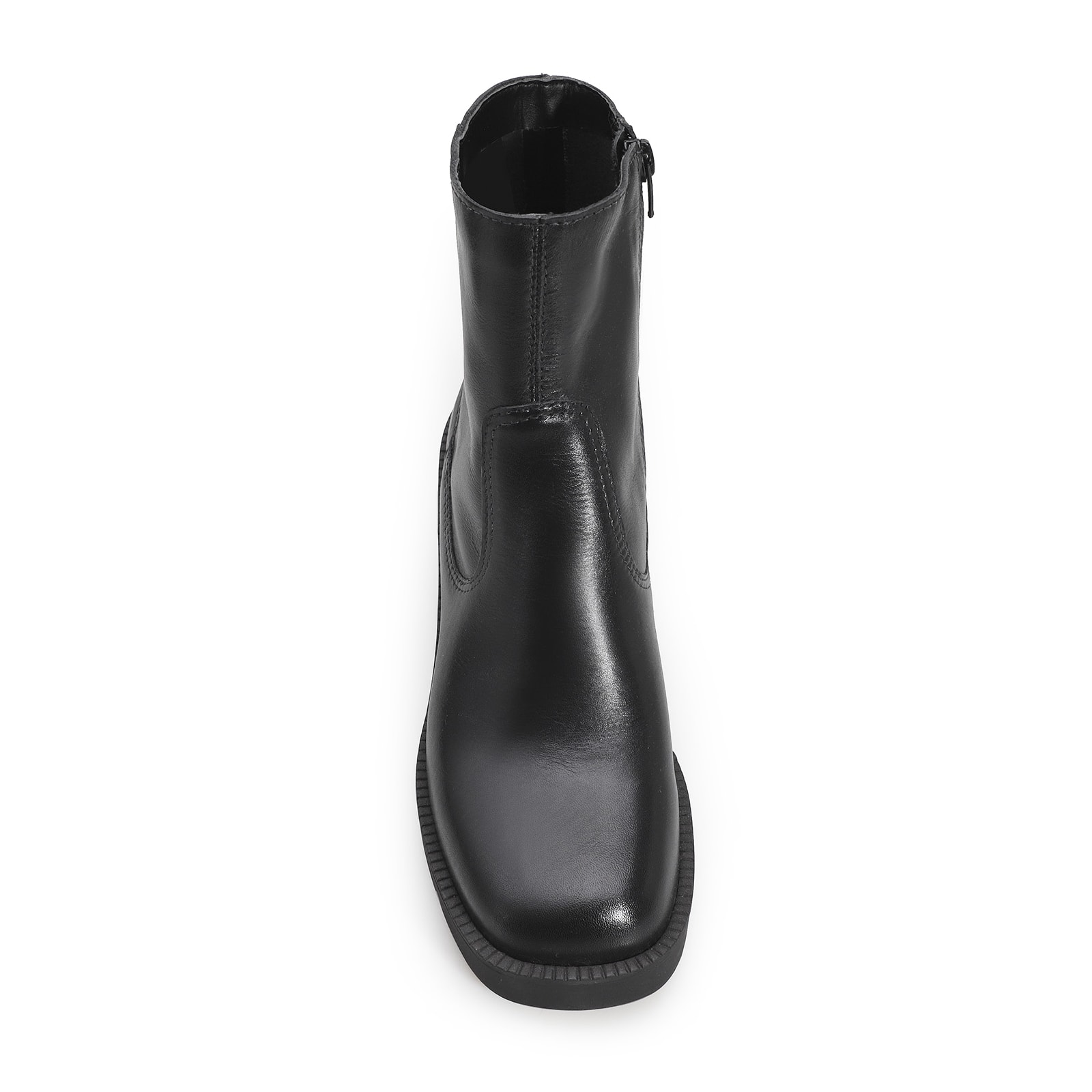 Bota Tratorada Couro Preto