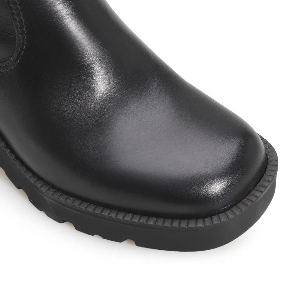 Bota Tratorada Couro Preto - imagem 7