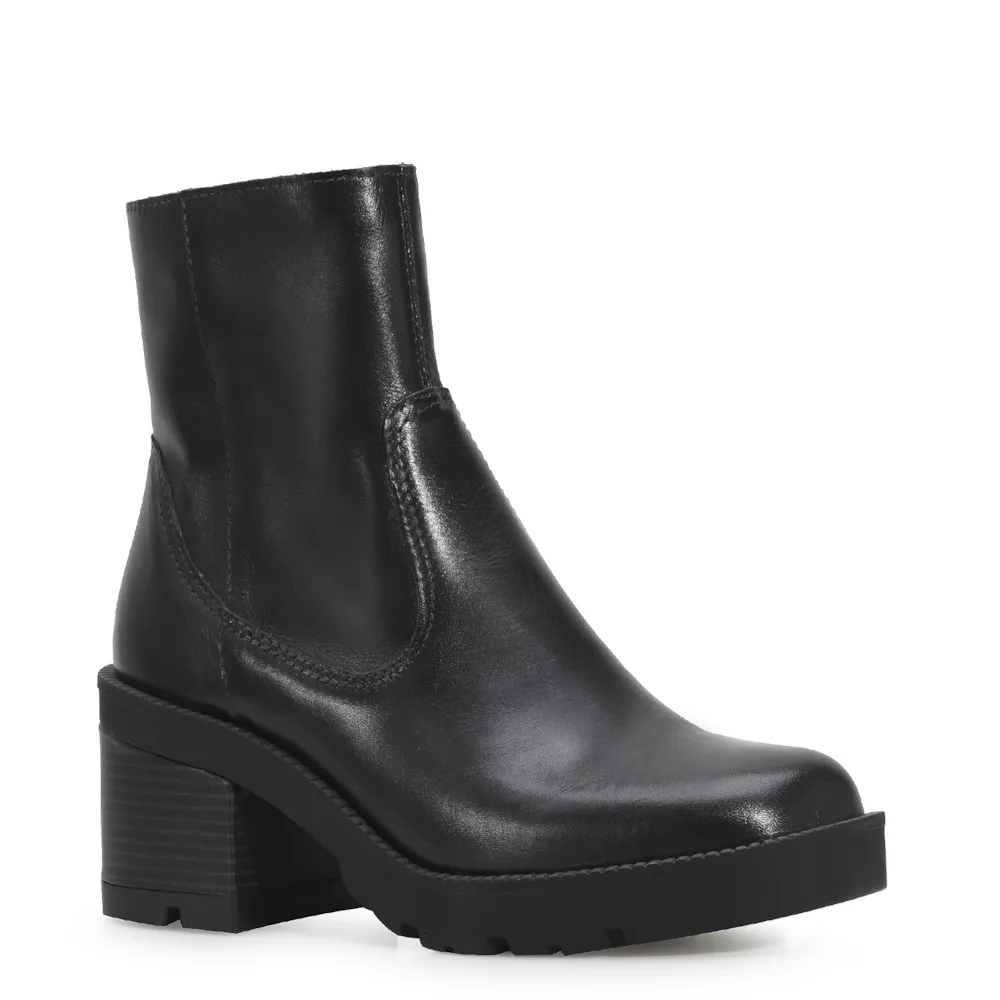 Bota Tratorada Couro Preto
