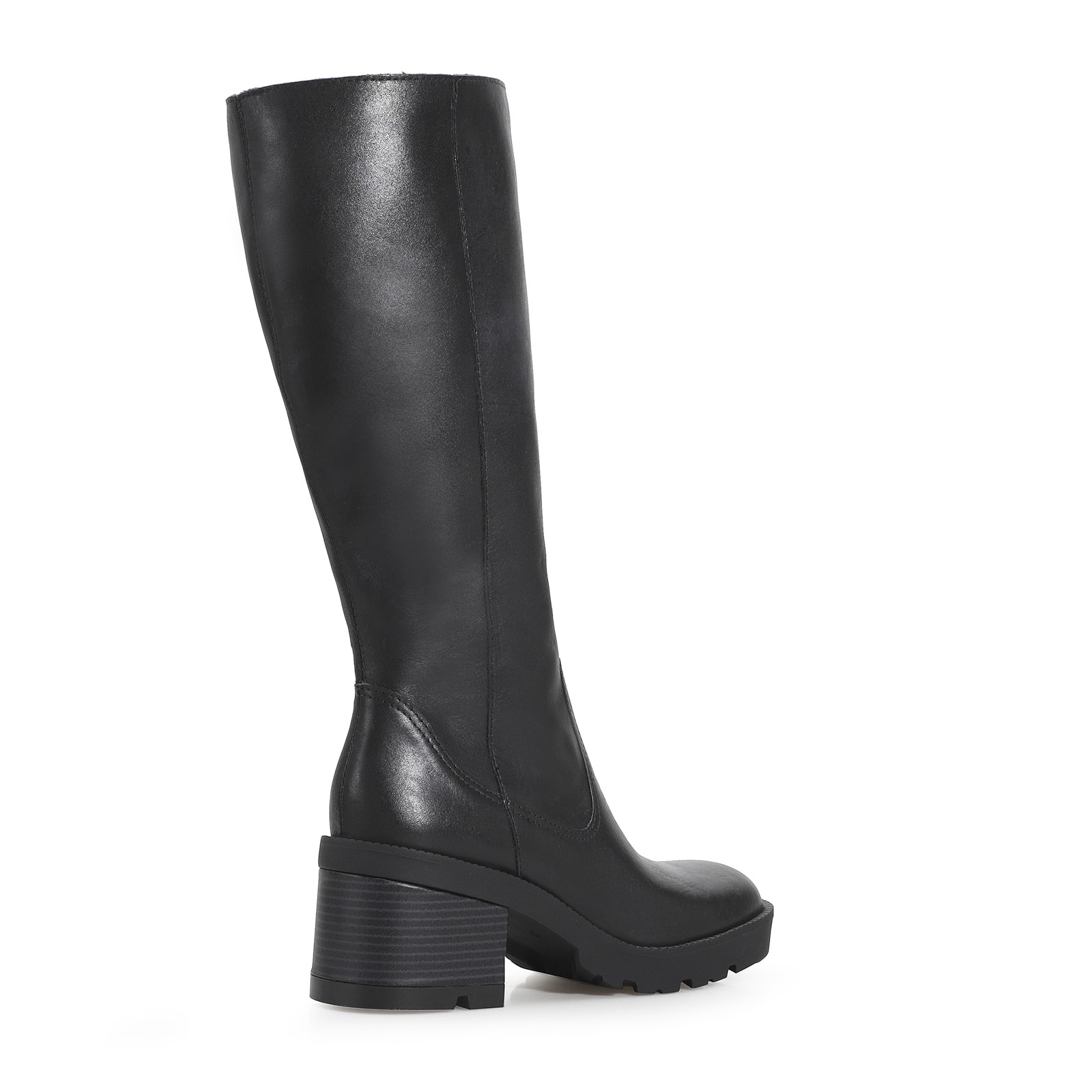 Bota Tratorada Couro Preto
