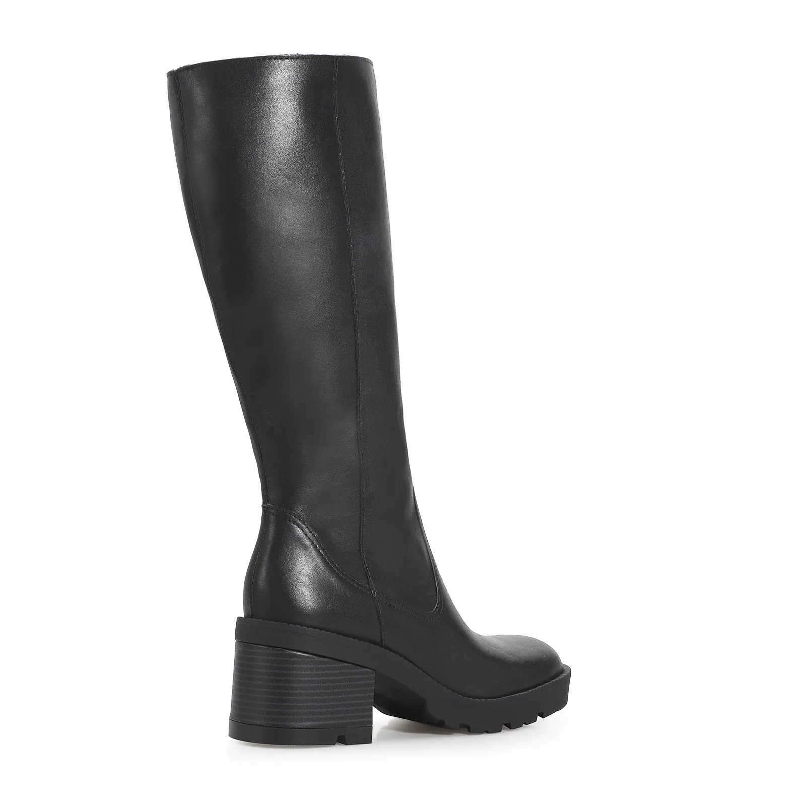 Bota Tratorada Couro Preto