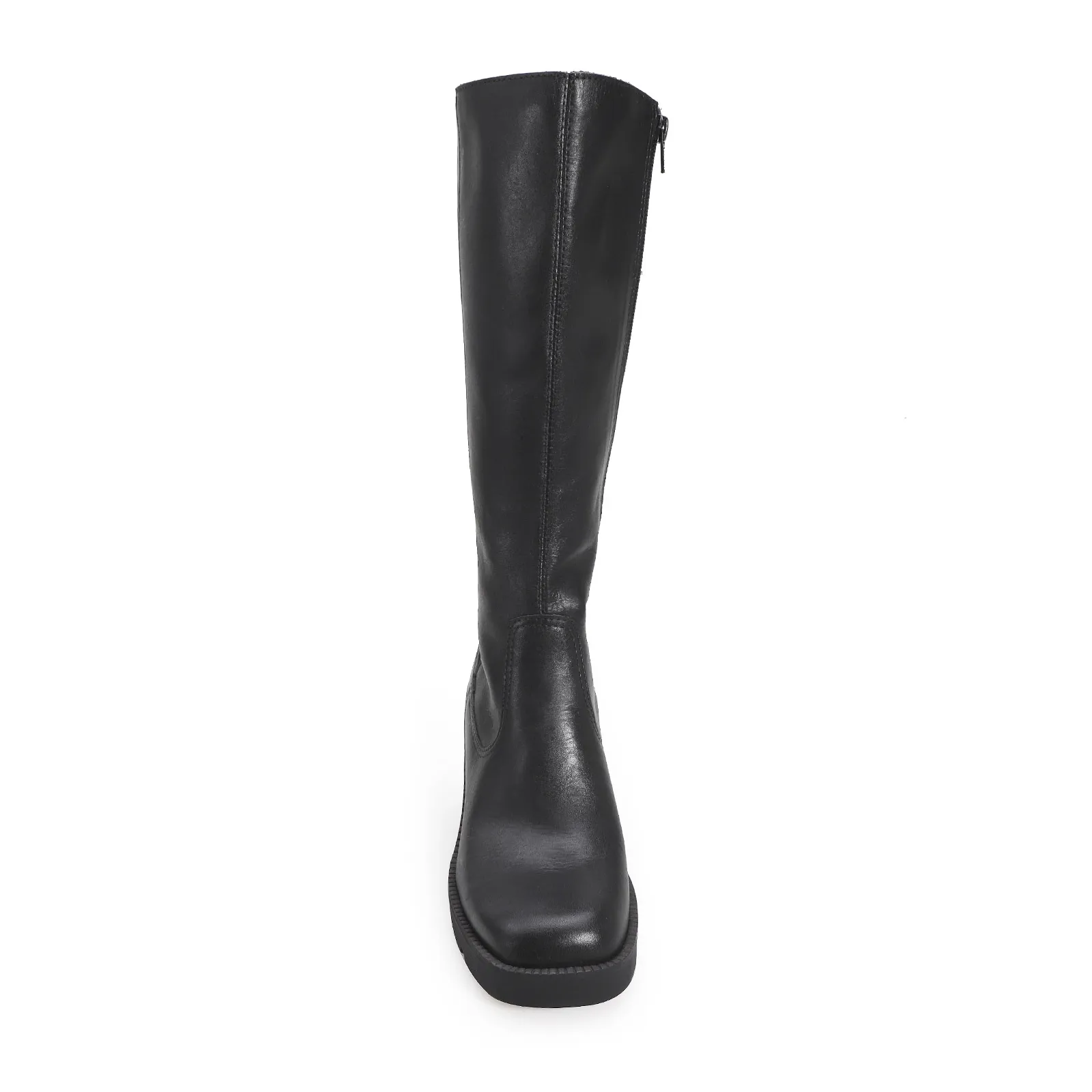 Bota Tratorada Couro Preto