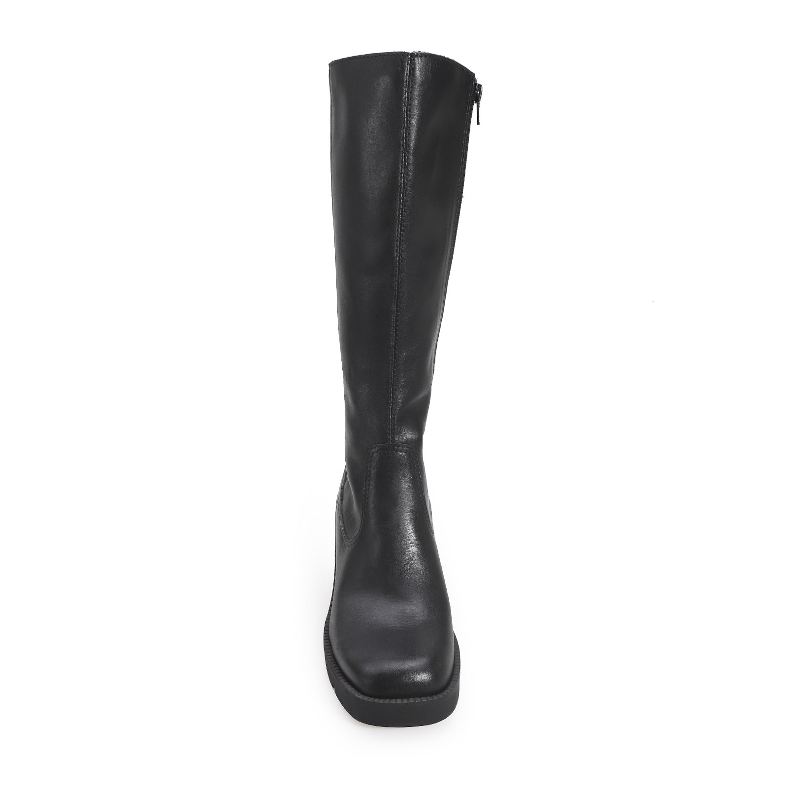 Bota Tratorada Couro Preto