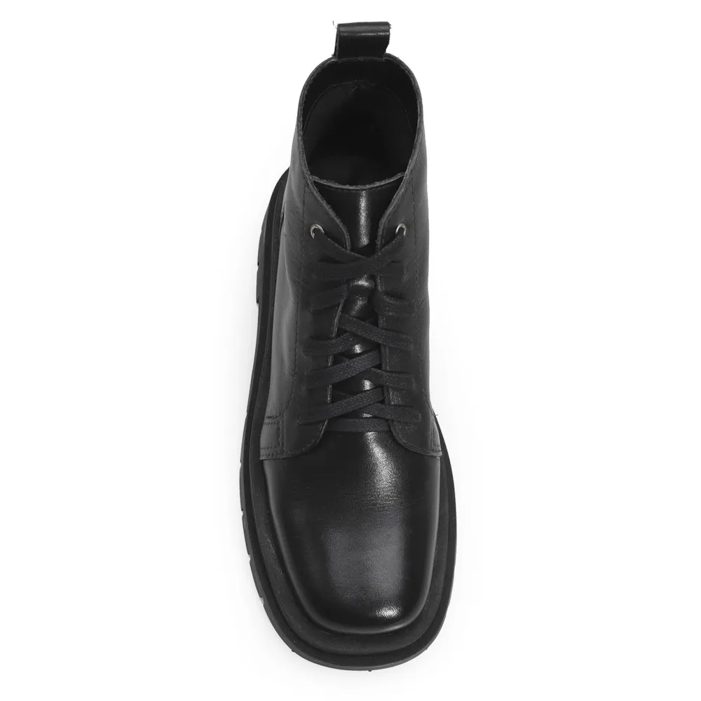 Bota Tratorada Couro Preto - imagem 6