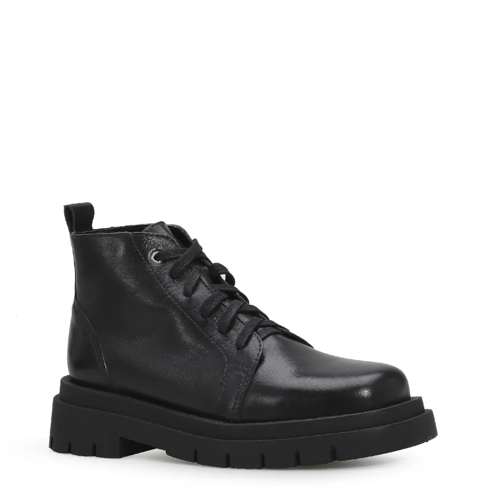 Bota Tratorada Couro Preto