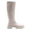 Bota Tratorada High Mia Couro Off White - imagem 2