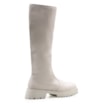 Bota Tratorada High Mia Couro Off White - imagem 3