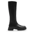 Bota Tratorada High Mia Couro Preto - imagem 2