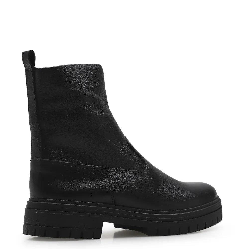 Bota Tratorada Zoe Couro Preto - imagem 3