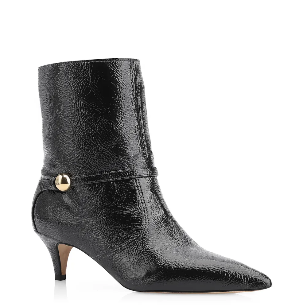 Bota Verniz Preto