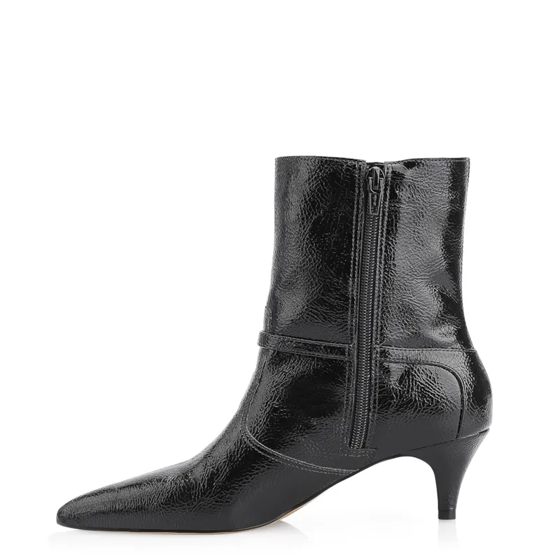 Bota Verniz Preto - foto 4