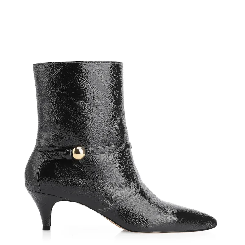 Bota Verniz Preto - foto 2