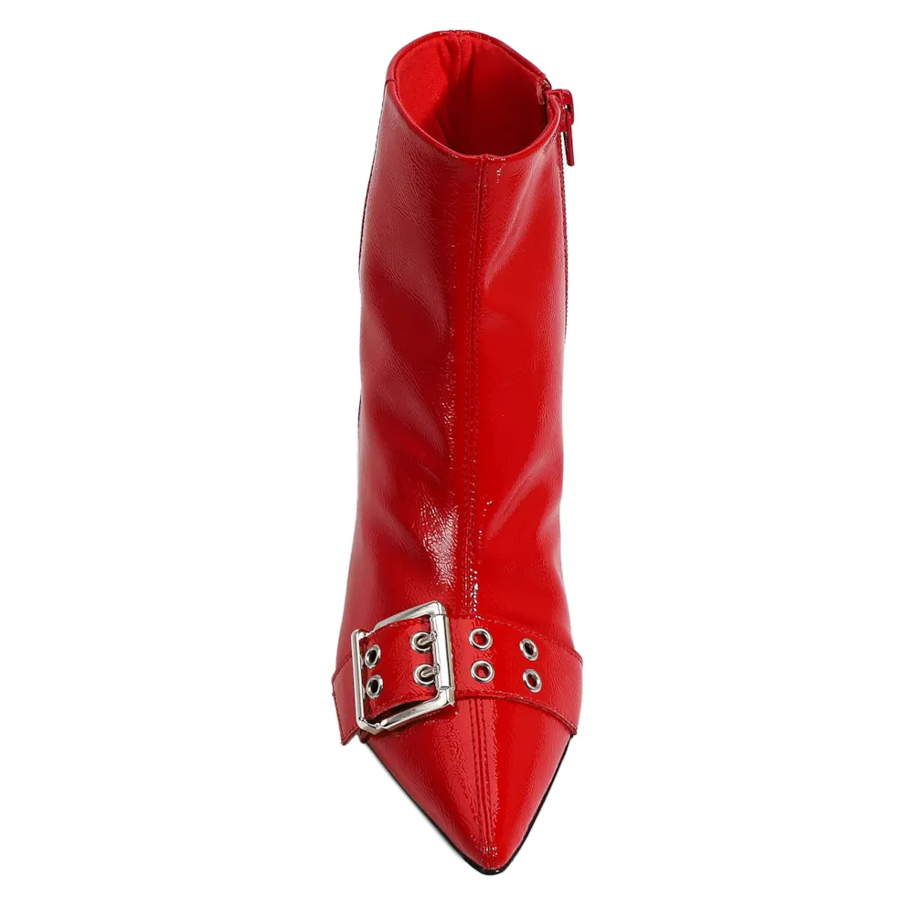 Bota Verniz Vermelho - imagem 6