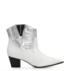 Bota Western Couro Branco/Prata - imagem 3