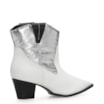Bota Western Couro Branco/Prata - imagem 4